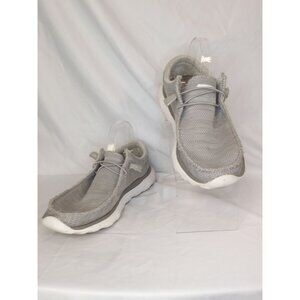 Skechers Men's Classic Fit Air Cooled Memory Foam Grey Boat Shoes Size 11